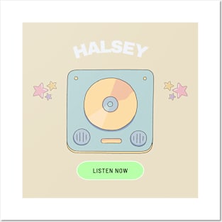 halsey listen now Posters and Art